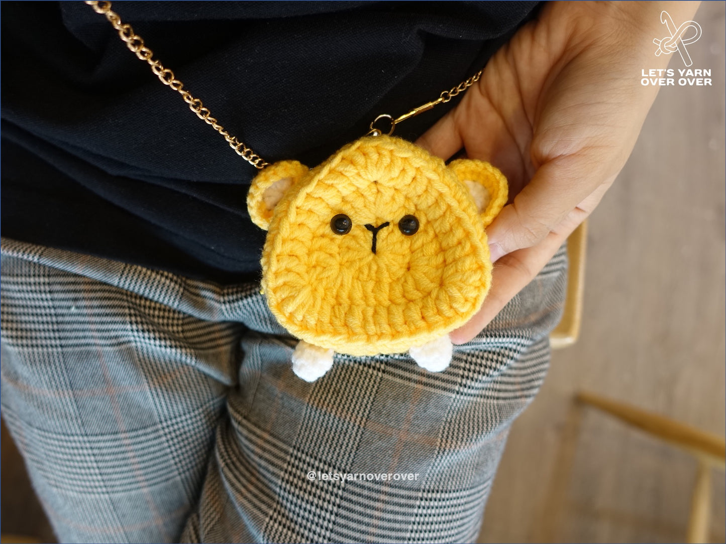 Mouse Hiding in a Piece of Cheese Bag