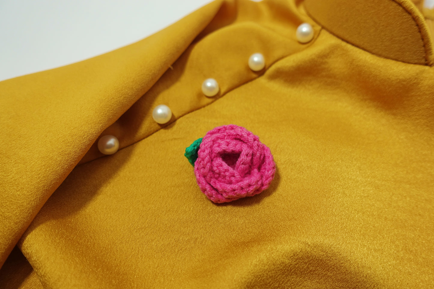 Rose Flower Brooch