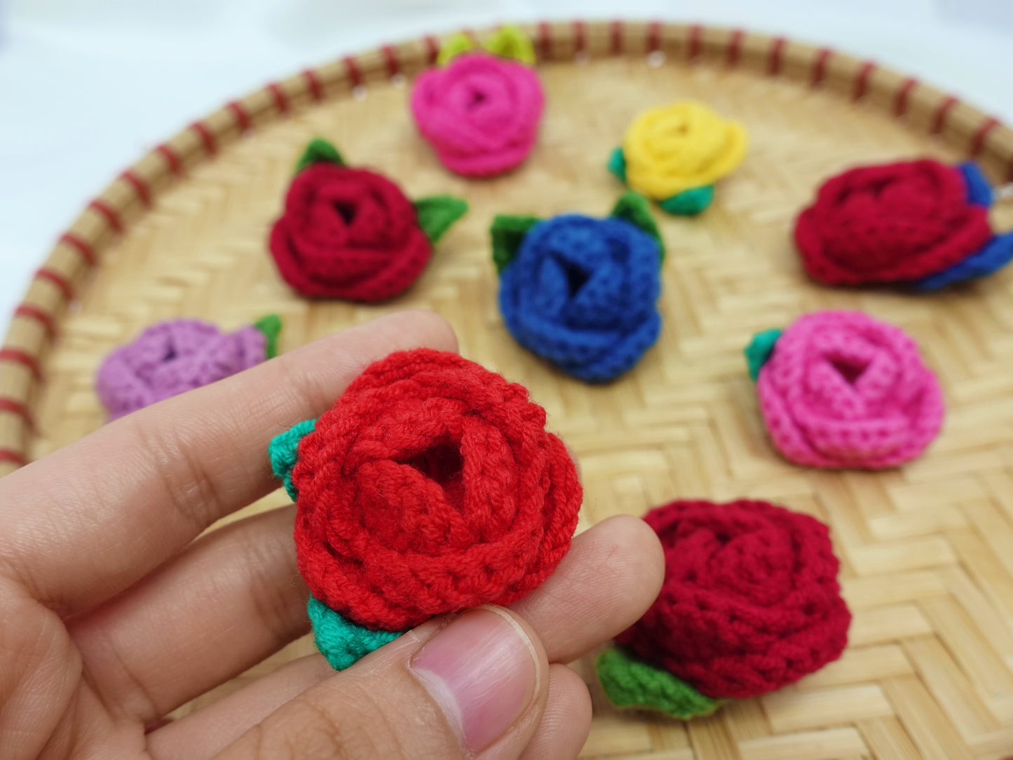 Rose Flower Brooch