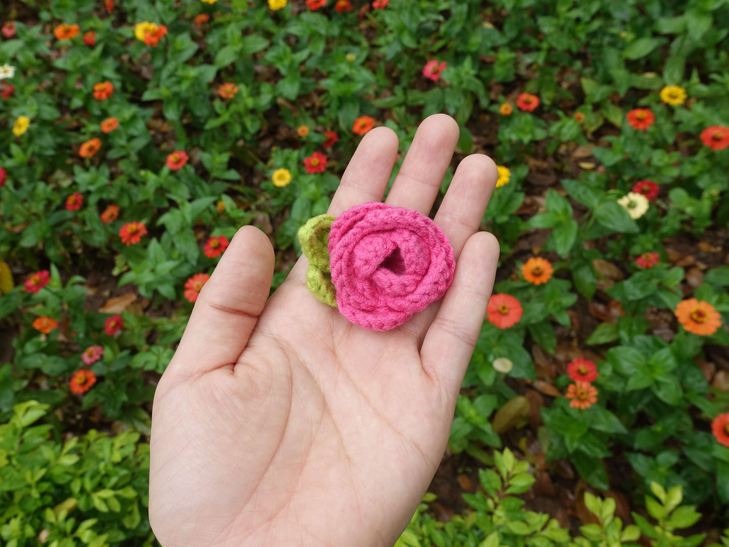 Rose Flower Brooch