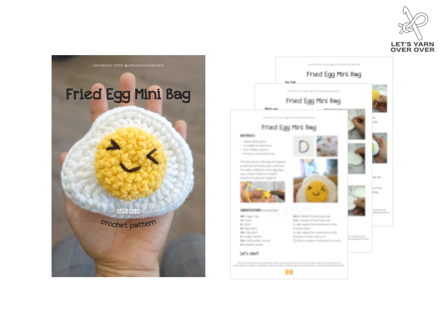 Fried Egg Bag