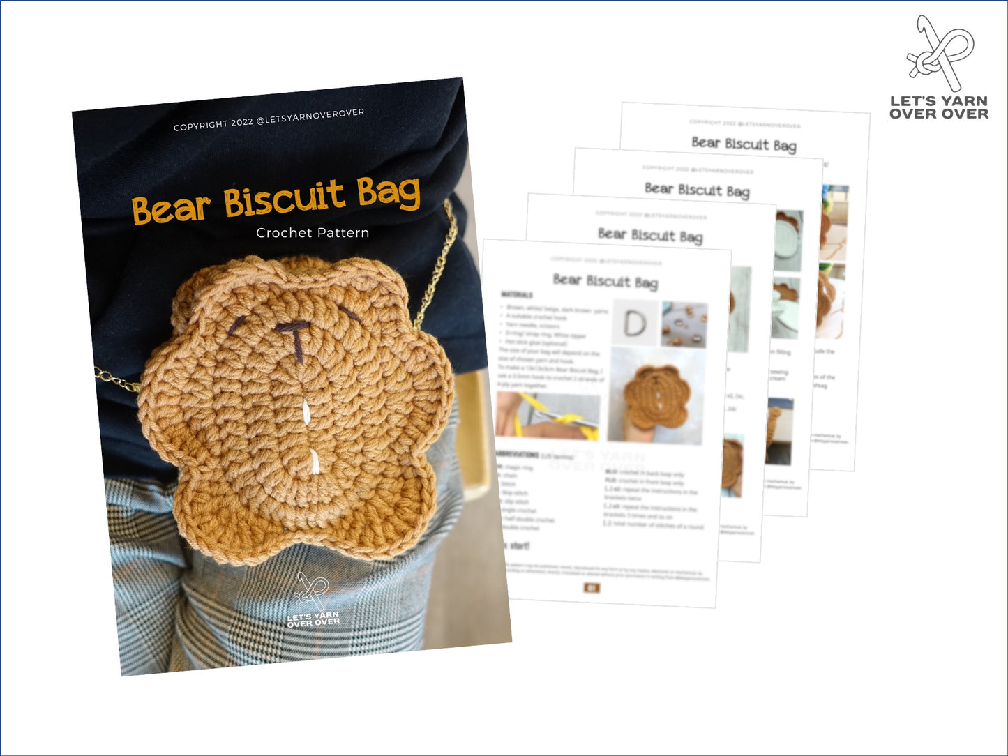 Bear Biscuit Bag