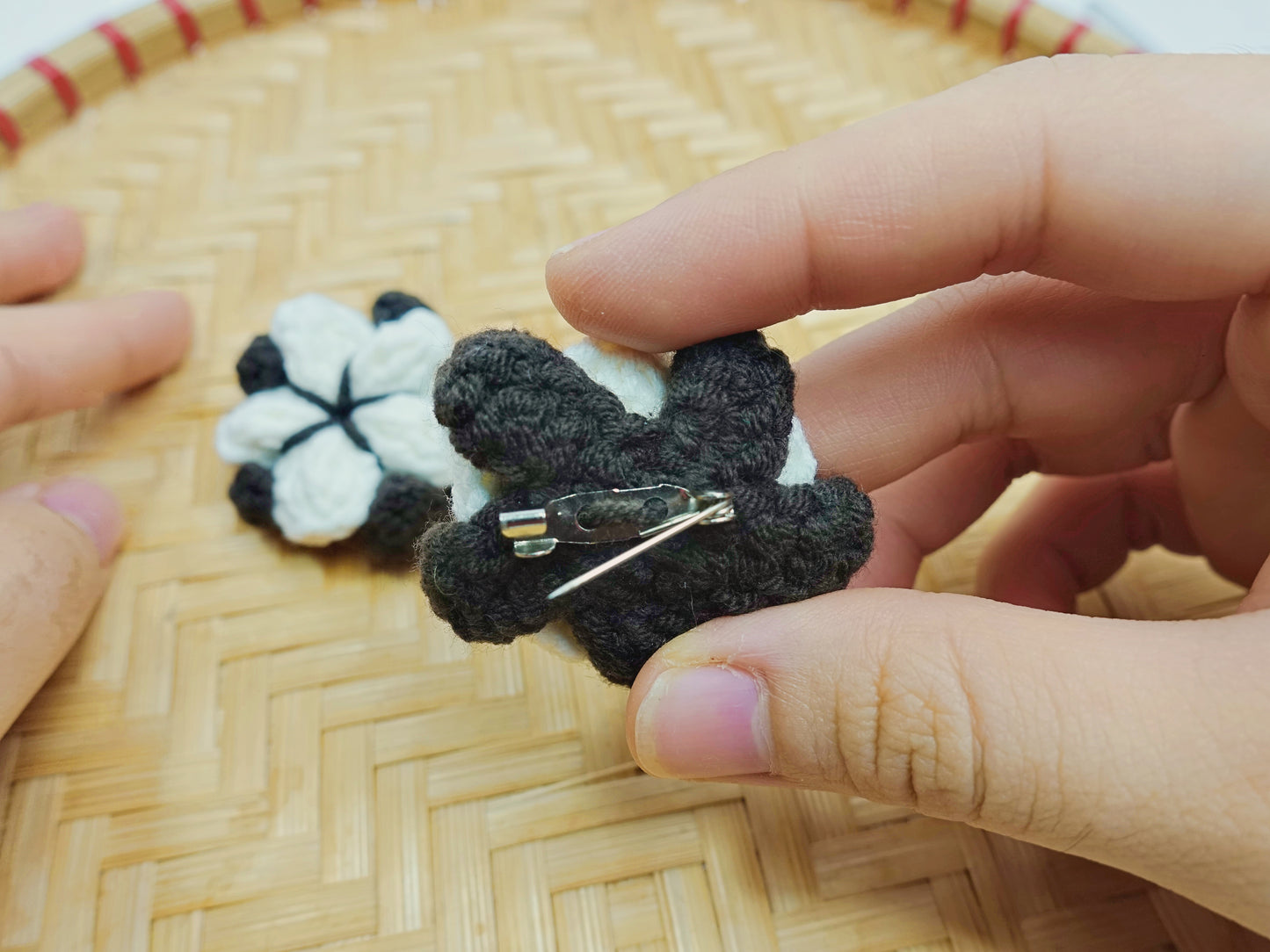 Cotton Flower Brooch