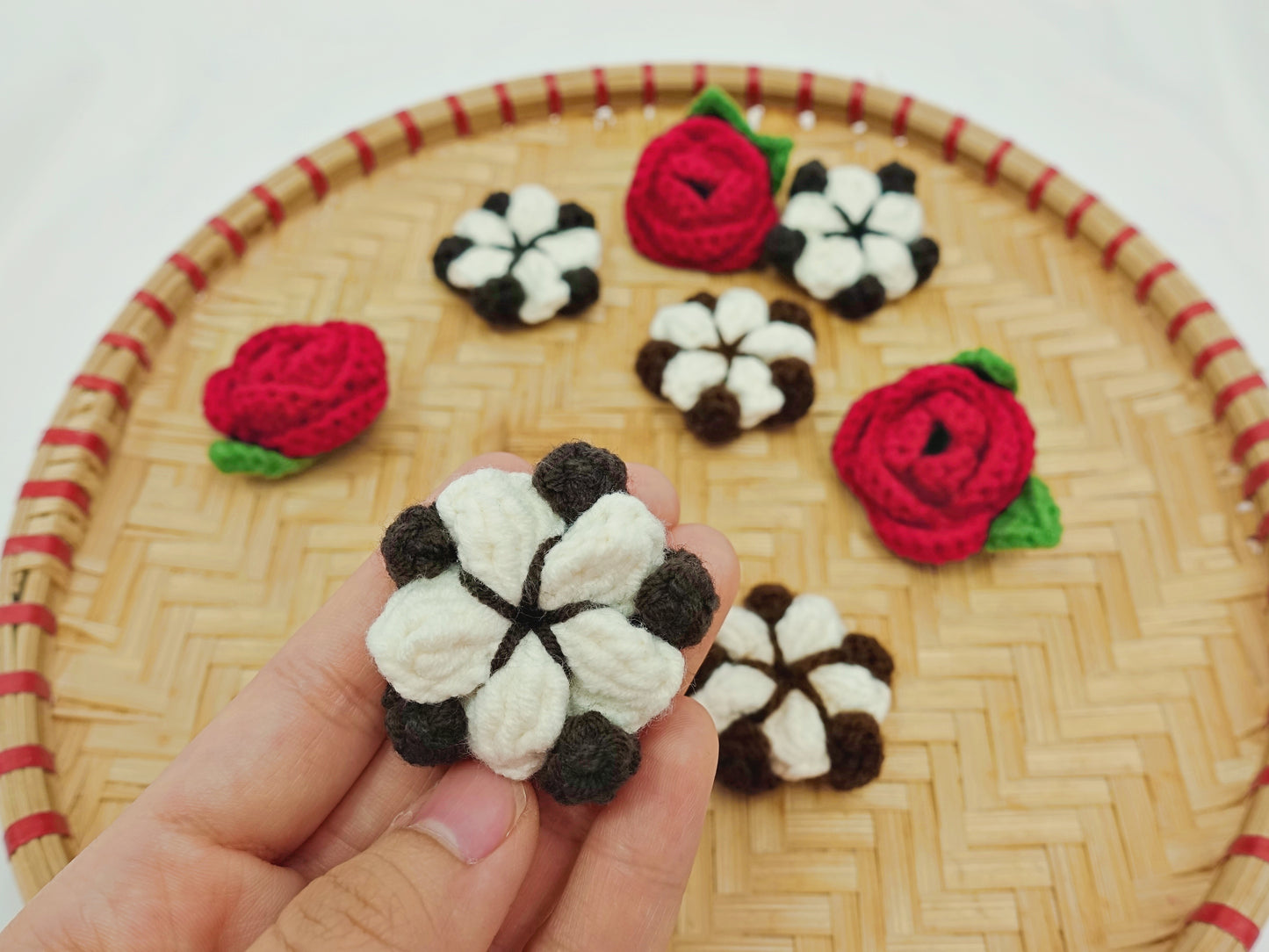 Cotton Flower Brooch